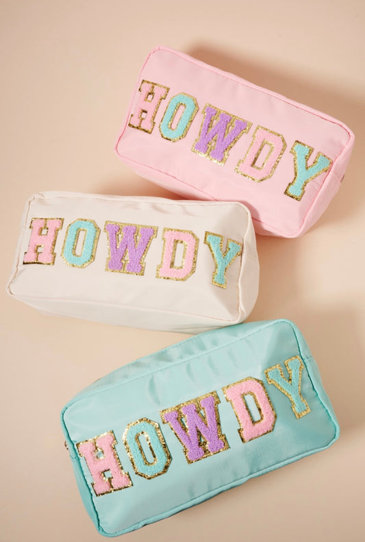 Howdy Makeup Bags