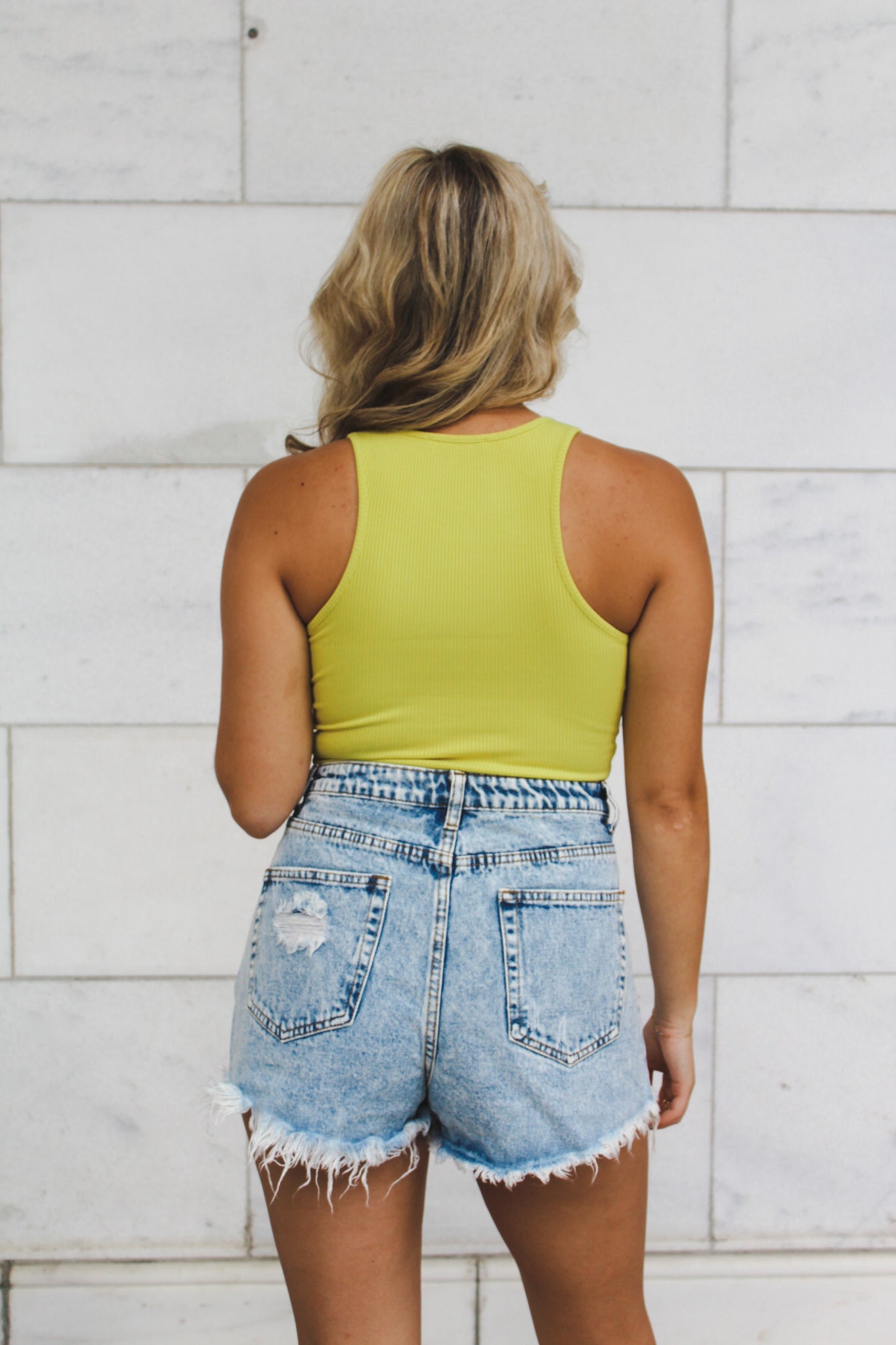 Peyton Yellow Knit Top